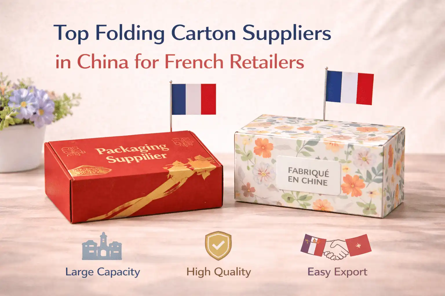 Top Folding Carton Suppliers in China for French Retailers